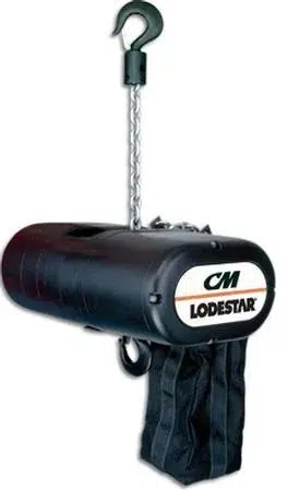 Lodestar 1 to 2 Ton Chain Motor / Hoist a Single phase motor with single control pickles