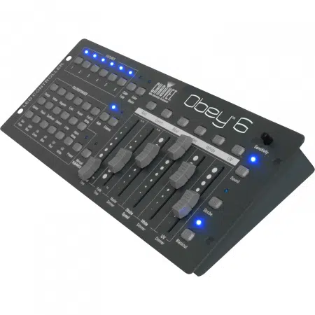 Chauvet Obey 6 DMX channel universal, compact controller capable of controlling up to 6 channels per fixture